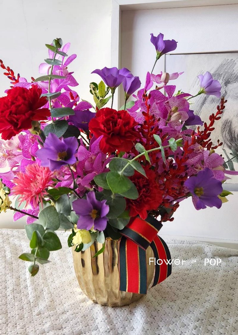 Rongsheng Zhixi is very suitable for male supervisors flower table flower - Items for Display - Plants & Flowers Multicolor