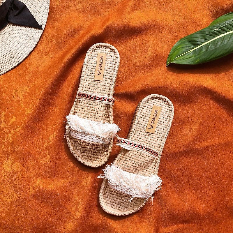 Sandal fashion - Slippers - Cotton & Hemp 