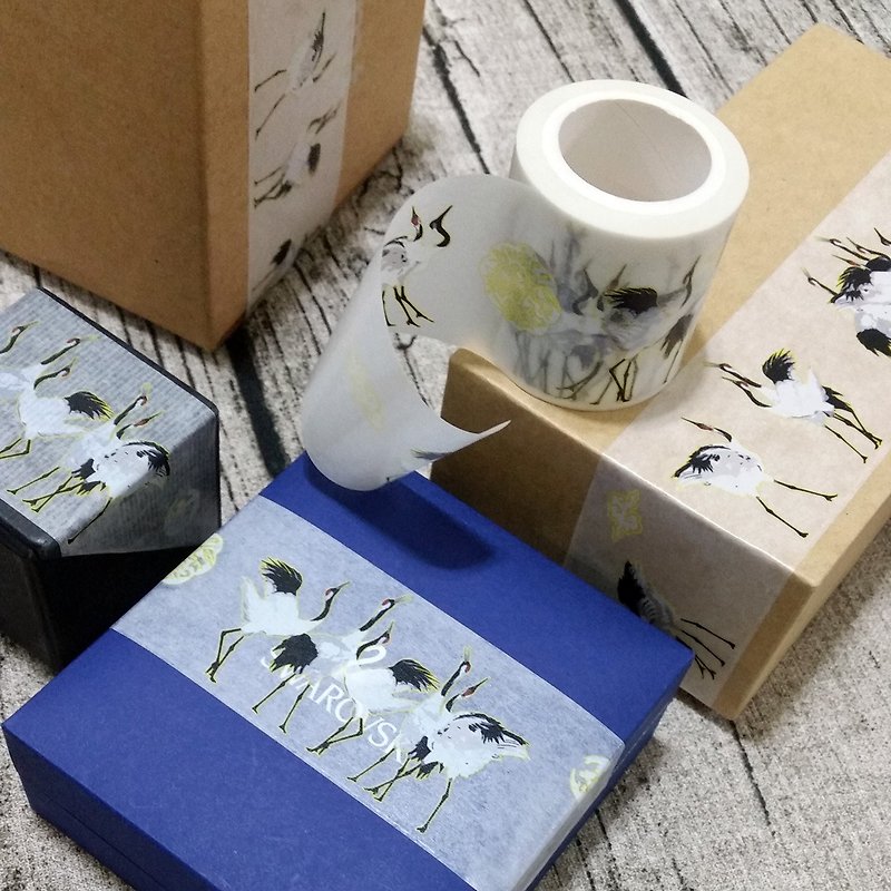 Sample Washi Tape Crowned Cranes - Washi Tape - Paper 