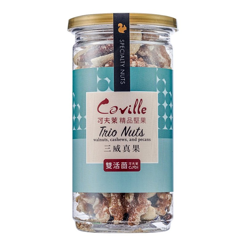 [Koflai Boutique Nuts] Double-living bacteria Sanwei real fruit 170g/can-walnuts, cashews, walnuts - ถั่ว - อาหารสด 