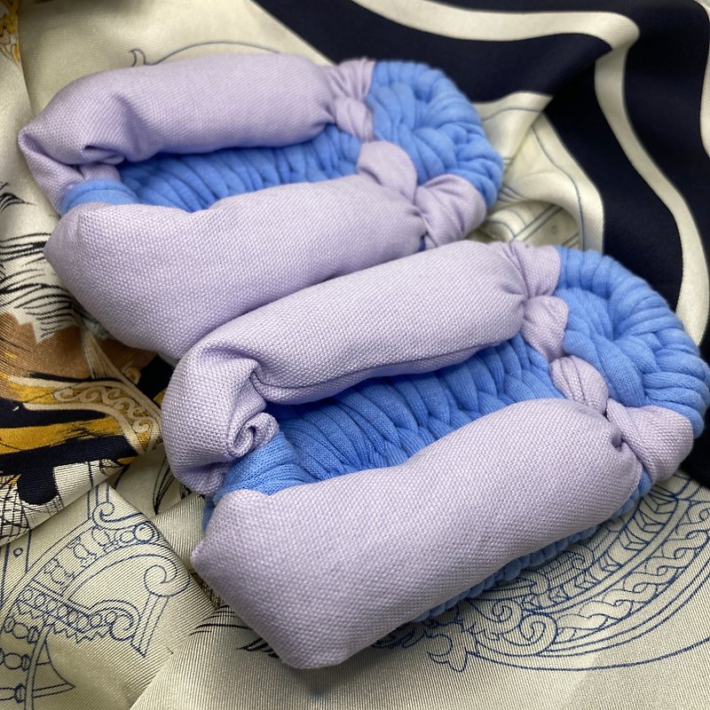 Ashinaka zori half-sized cloth Indoor Slippers - Indoor Slippers - Eco-Friendly Materials Khaki