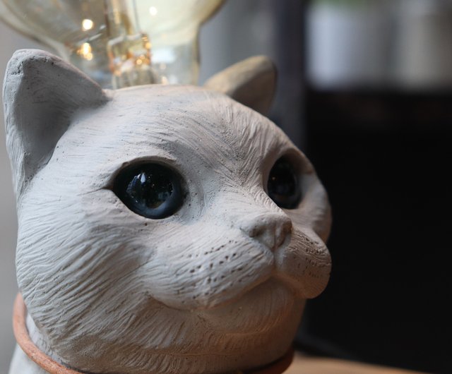 希少品 激レア わちふぃーるど ダヤンランプ 猫 照明器具 点灯OK
