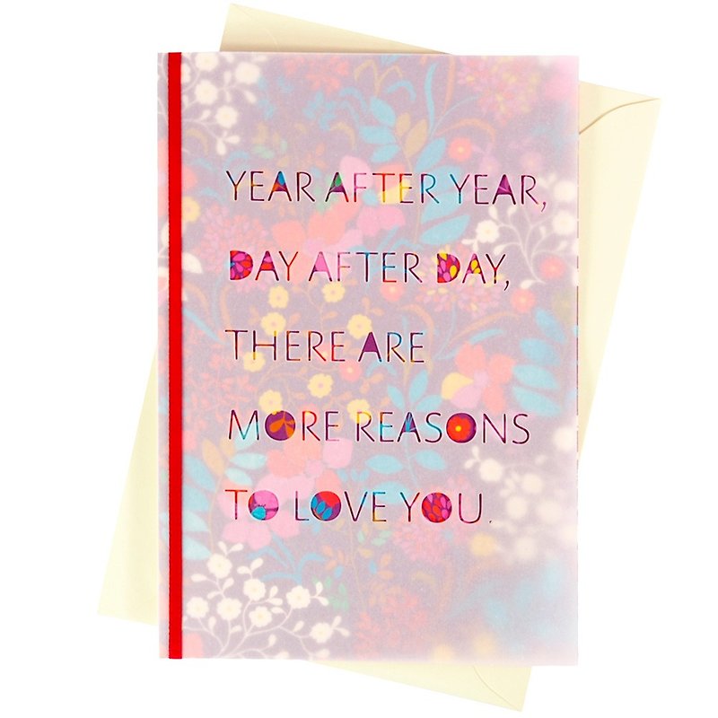 I will always love you forever [Hallmark-Card Anniversary Testimonials] - Cards & Postcards - Paper Multicolor