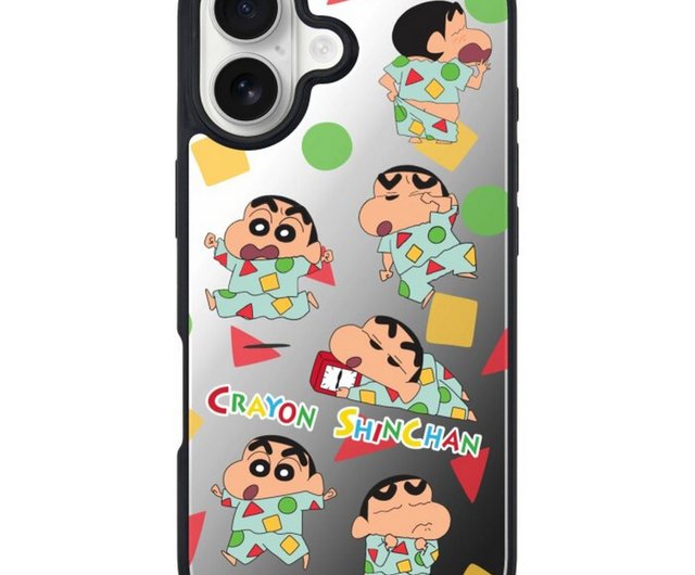クレヨンしんちゃん iPhone 17 Pro / Air 透明/マグネット着脱式