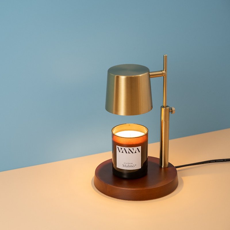 Fika No. 27 Lift Wax Lamp - Vintage Bronze Dimmable Warranty - โคมไฟ - โลหะ สีทอง