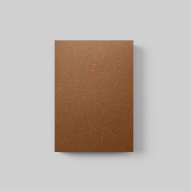 TAKE A NOTE 2025 MEDIUM WEEKS PLANNER B6 - Notebooks & Journals - Paper Brown