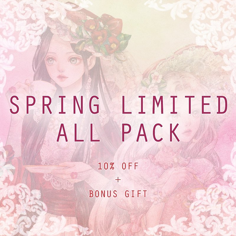 *ALL PACK* Spring Limited Series - สติกเกอร์ - กระดาษ 