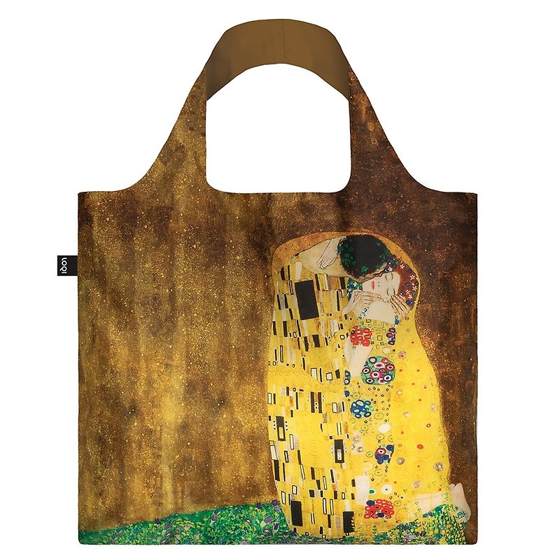 LOQI 購物袋-博物館系列 (克林姆 - 吻 GKKI) - 側背包/斜背包 - 聚酯纖維 多色