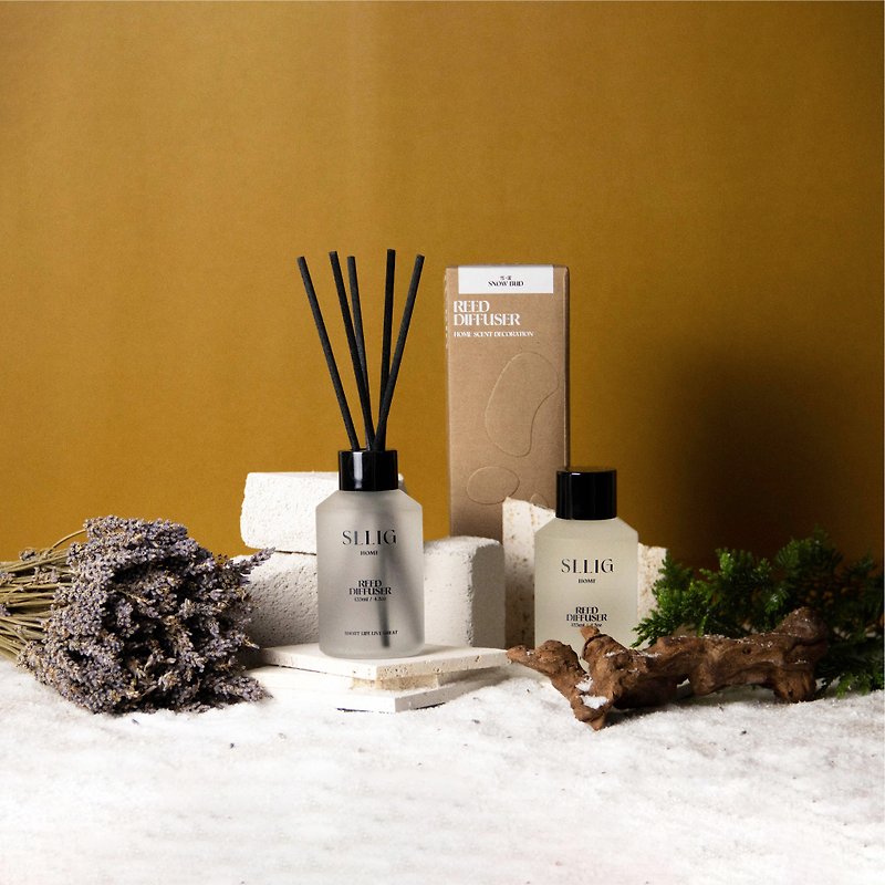 SLLIG Autumn and Winter Limited Fragrance Home Diffuser Single Entry- Xue Lei SNOW BUD - Fragrances - Wax 