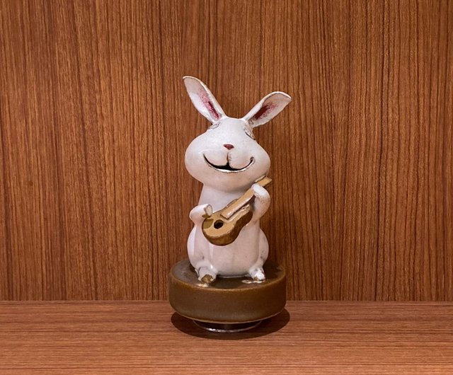 N131ホワイトハウスの干支マスコットオルゴール（うさぎ） - ショップ