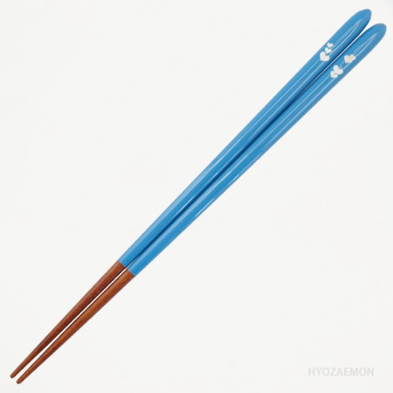 Hyozaemon Chopsticks Magic Words Blue 23.5cm Y-159 - Chopsticks - Wood 