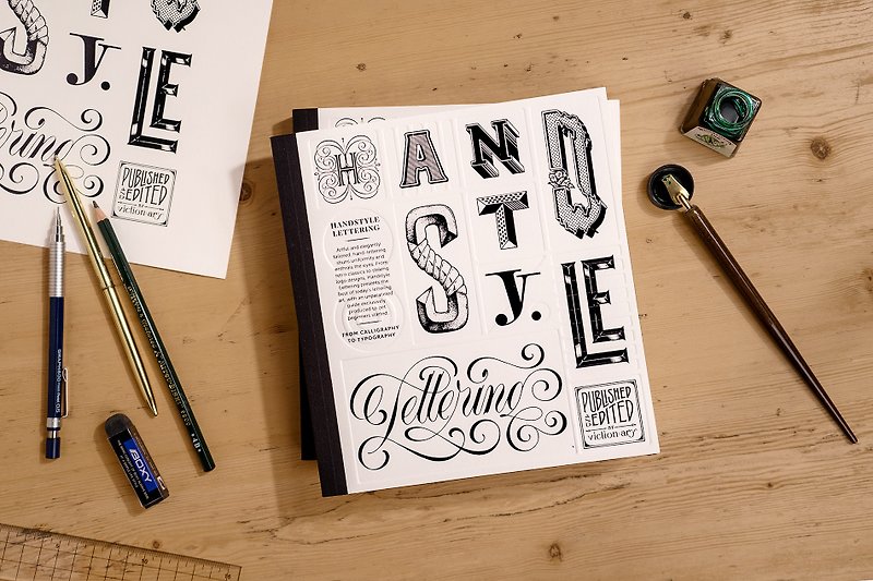 Handstyle Lettering - Indie Press - Paper 