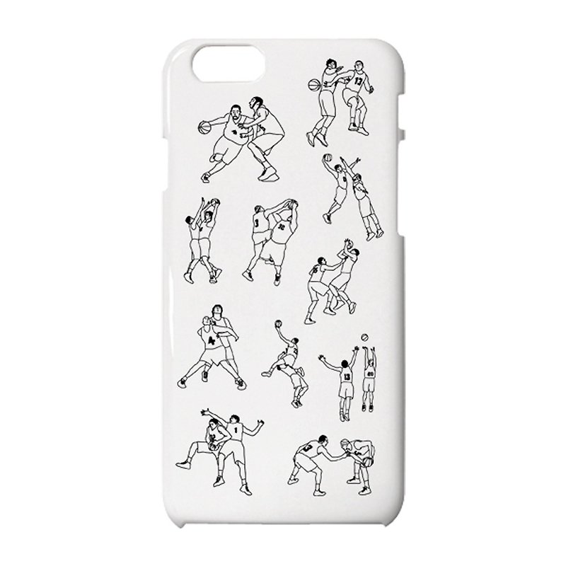 バスケ  iPhoneケース - スマホケース - プラスチック ホワイト
