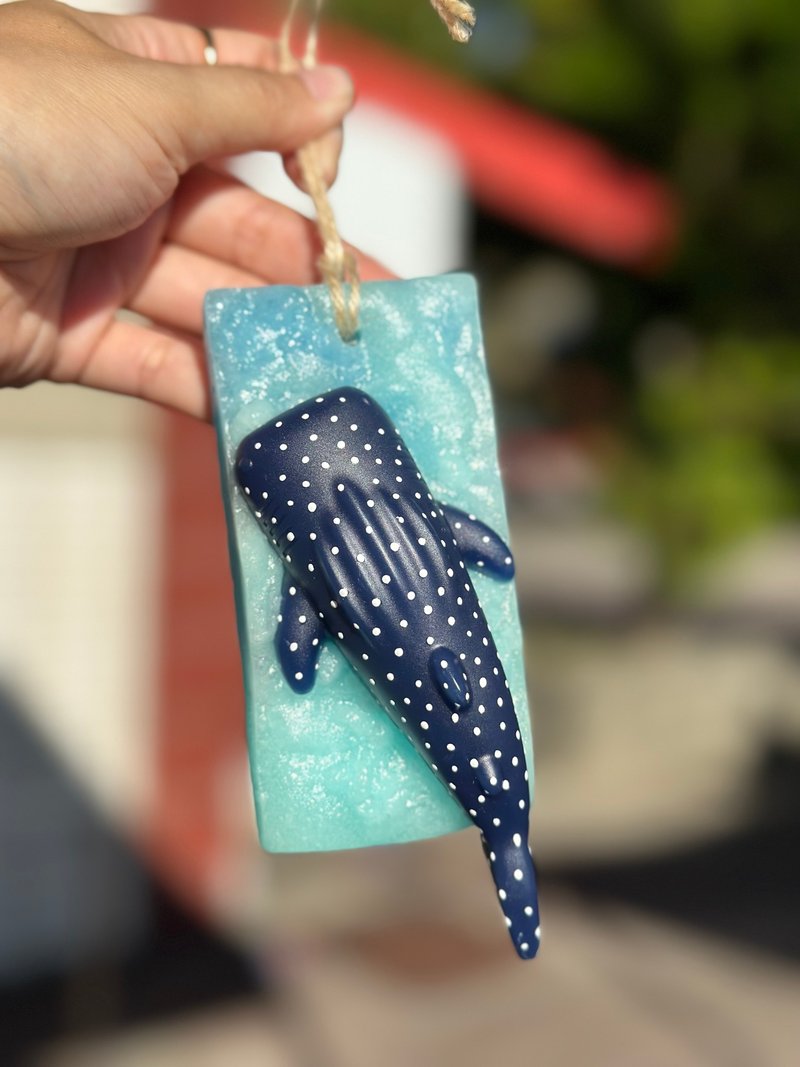 鯨鯊擴香蠟牌 Whale Shark Scented wax tablets - 香氛/精油/擴香 - 蠟 