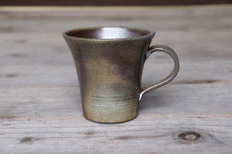 備前 コーヒーカップ(大)　c5-054 - 咖啡杯 - 陶 咖啡色