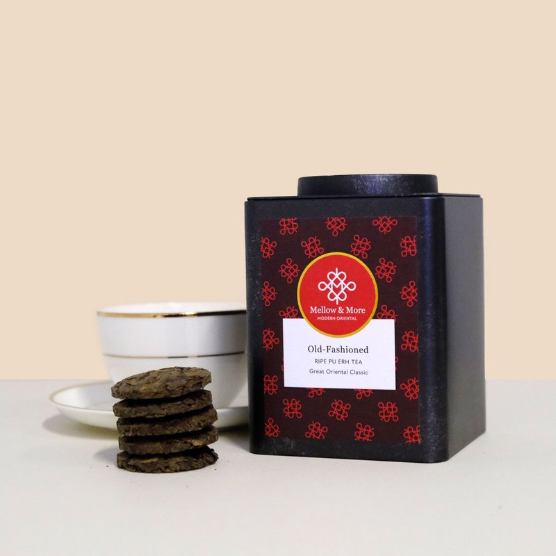 【Mini Tea Cake】Old-Fashioned - Ripe Pu Erh Tea - Tea - Fresh Ingredients 