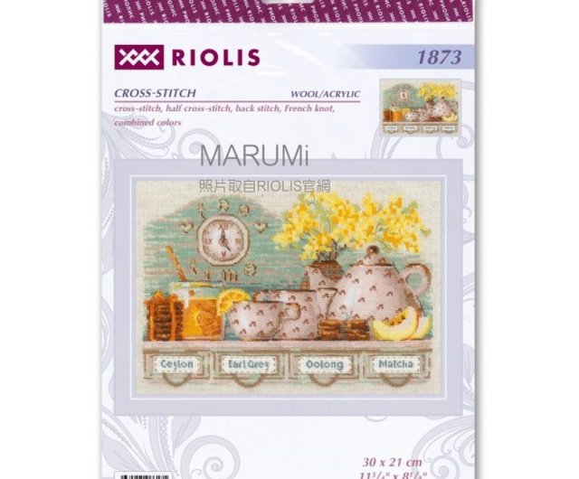 RIOLIS Cross Stitch Kit - Lucky Koi - Shop marumizakka Knitting,  Embroidery, Felted Wool & Sewing - Pinkoi