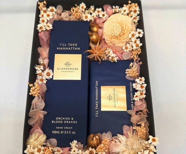 ギフトボックス マンハッタン ボディ＆ハンドローションとハンド
