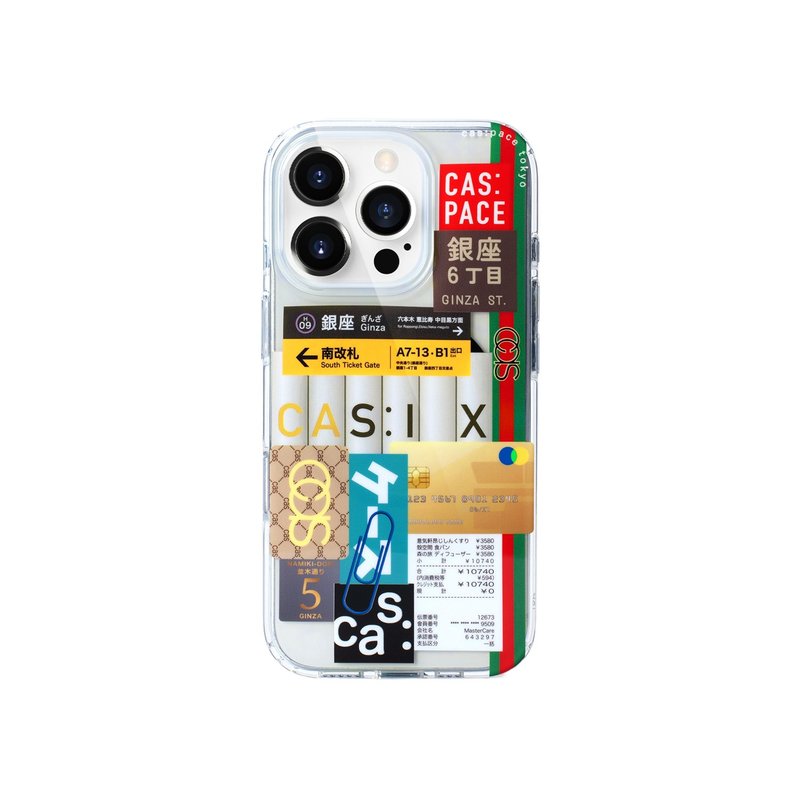 cas:pace 25A/W 銀座 マグネット式スマホケース - スマホケース・カバー - シリコン 