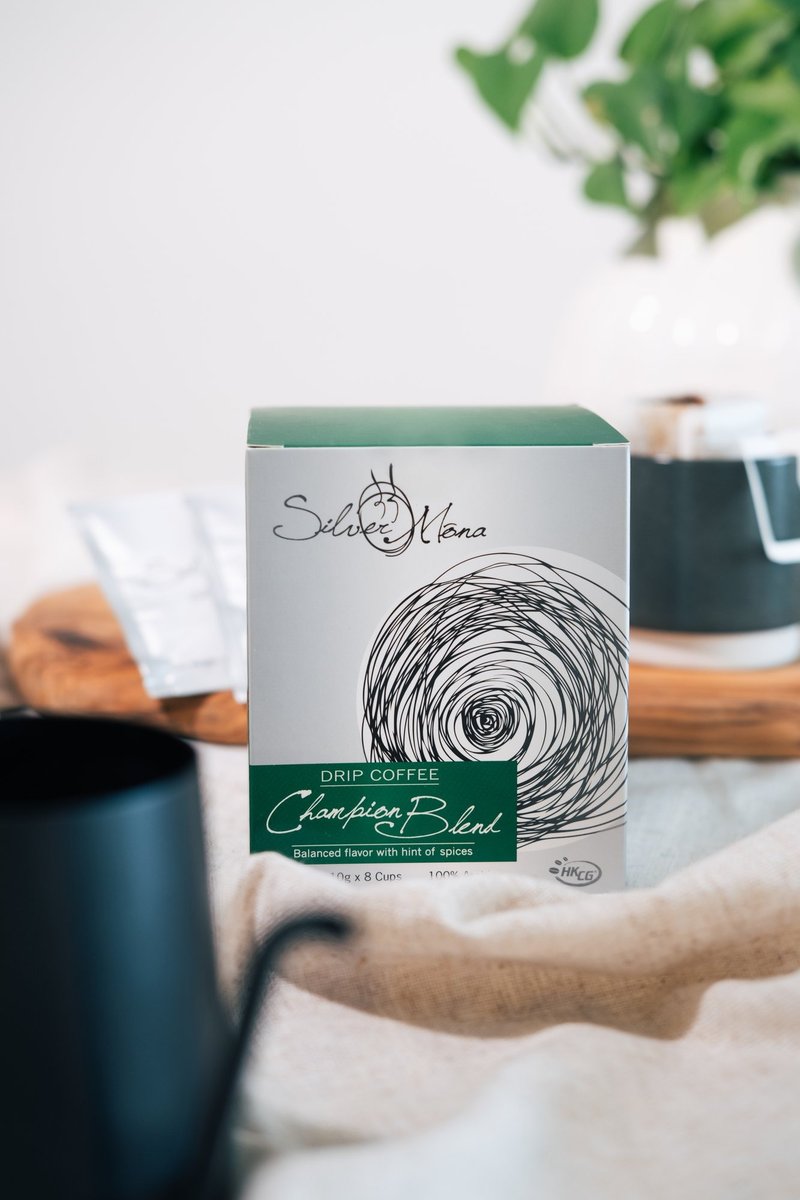 Silver Mona Champion Blend Drip Coffee - Coffee - Paper 