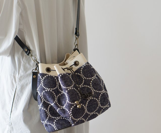 ハンドメイド　ミナペルホネン　ドローストリングバッグ⑅︎◡̈︎* ハンドメイド ミナペルホネン ドローストリングバッグ⑅︎◡̈︎