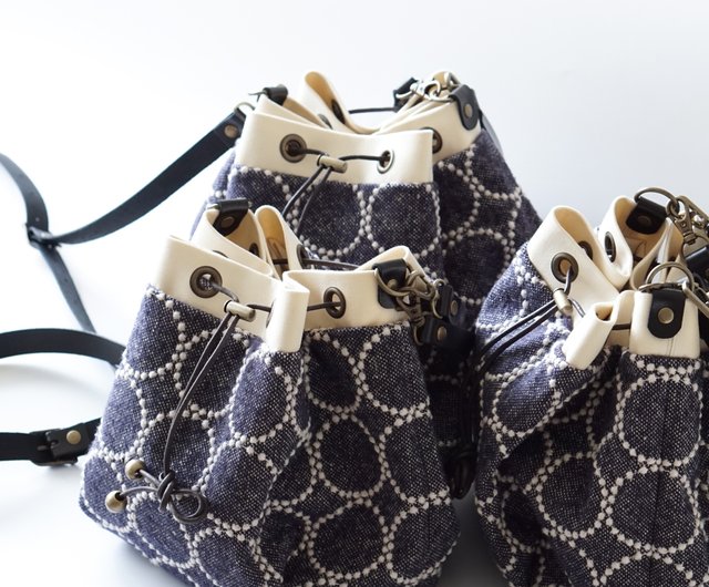 ハンドメイド　ミナペルホネン　ドローストリングバッグ⑅︎◡̈︎* ハンドメイド ミナペルホネン ドローストリングバッグ⑅︎◡̈︎