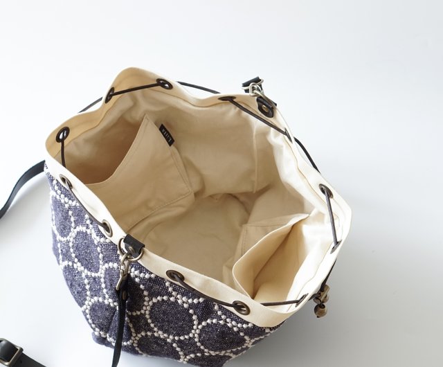 mina perhonen ドローストリングバッグ tambourine ミナペルホネン