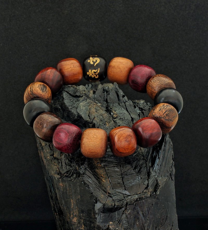 入門級多寶木珠 16mm 手鍊 - 手鍊/手環 - 木頭 