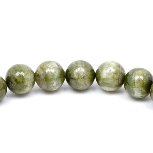 ★キャッツアイグリーントルマリン 8.8ミリ珠 ブレスレット(SA+) Zhengjia Jewelry】グリーントルマリントップキャッツアイ