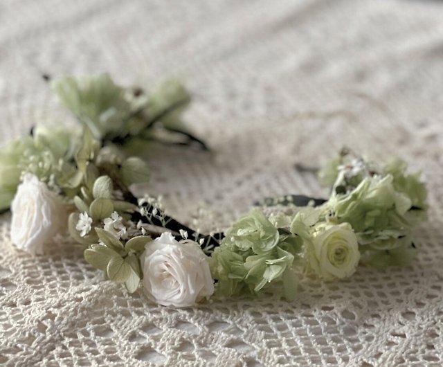 | Preserved Flower Ceremony | Natural Style Wedding Flower Crowns