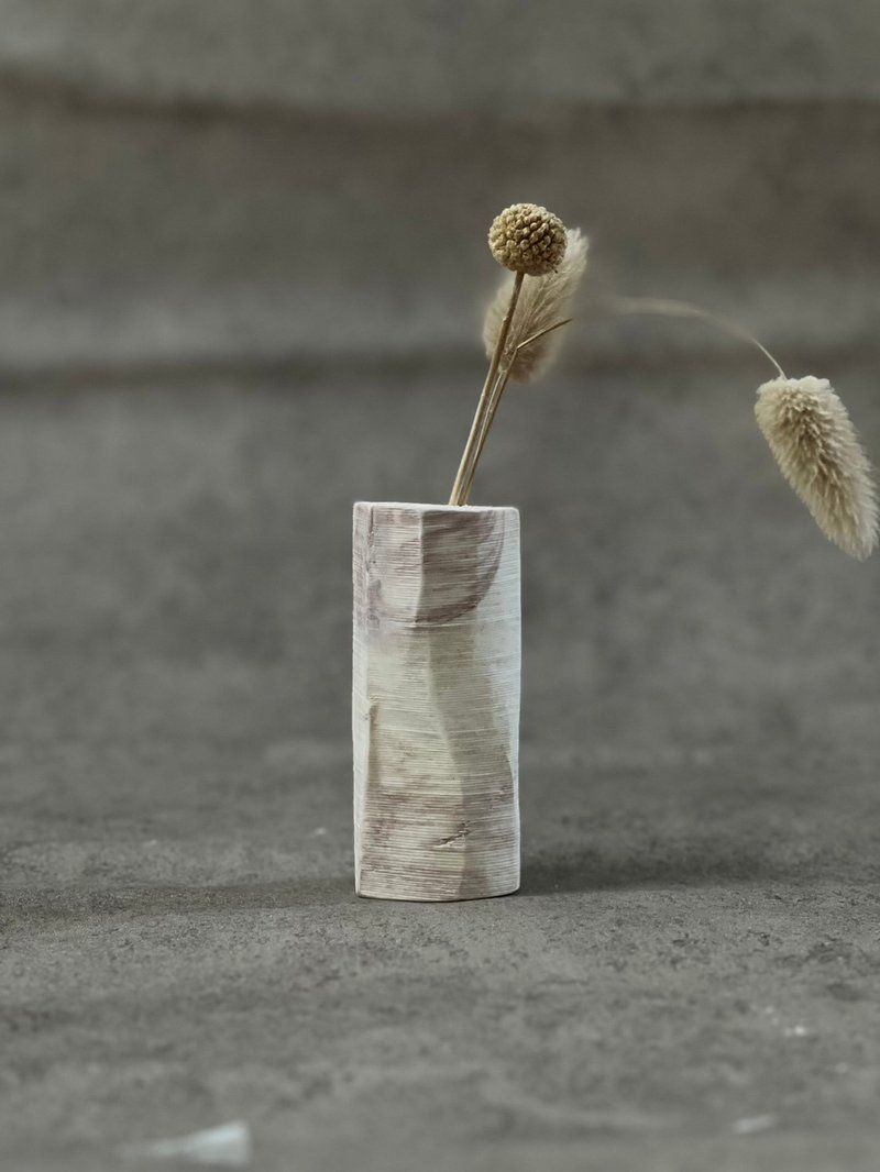 Vase/Tabletop Ornament/Irregular Light Coffee Texture /gift - Jesmonite UK - Items for Display - Eco-Friendly Materials 