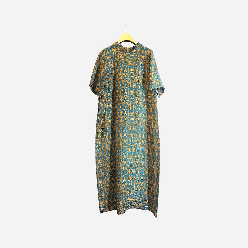 Dislocation vintage / totem dress no.965 vintage - One Piece Dresses - Other Materials Green