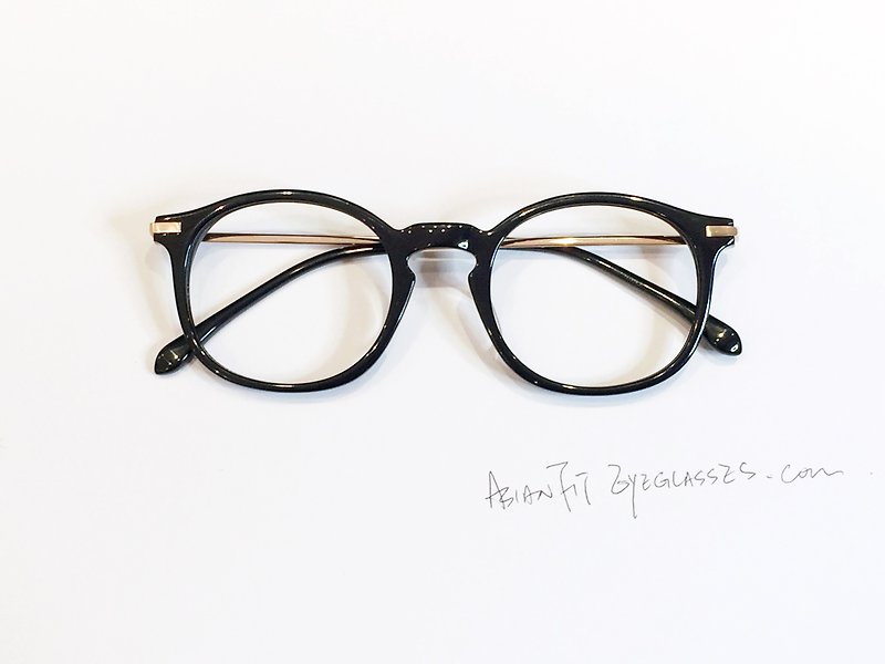 //Pinkoi會員優惠// 輕薄板材/金屬輕薄眼鏡框 首辦 - 眼鏡/眼鏡框 - 其他材質 黑色