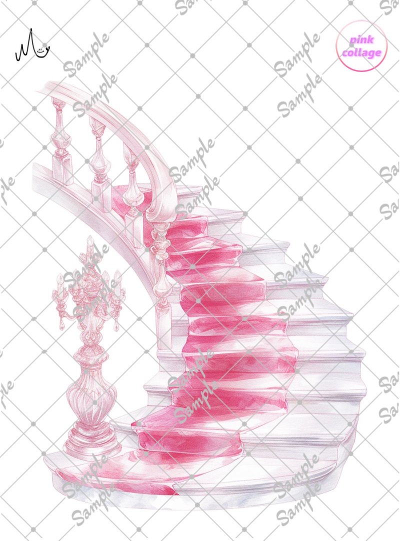 オリジナル装飾ステッカー期間限定pinkシリーズ9月10日まで - 貼紙 - 紙 