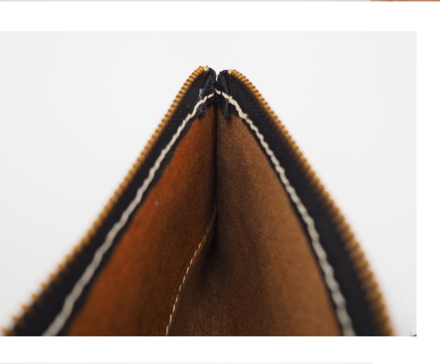 Retro leather thin pencil case-retro Brown(limited quantity while stocks  last) - Shop motherhouse-tw Pencil Cases - Pinkoi