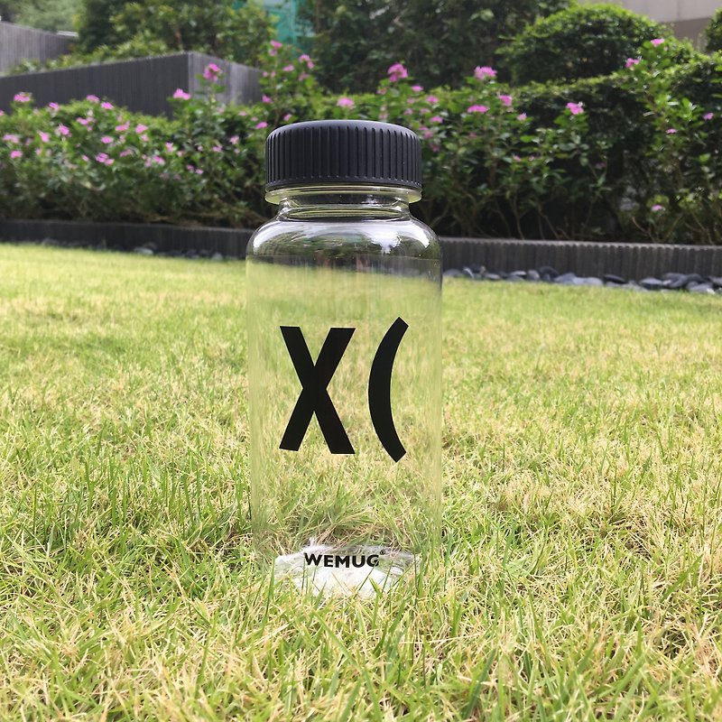 Cute Emoji Water Bottle- X( - Pitchers - Plastic 
