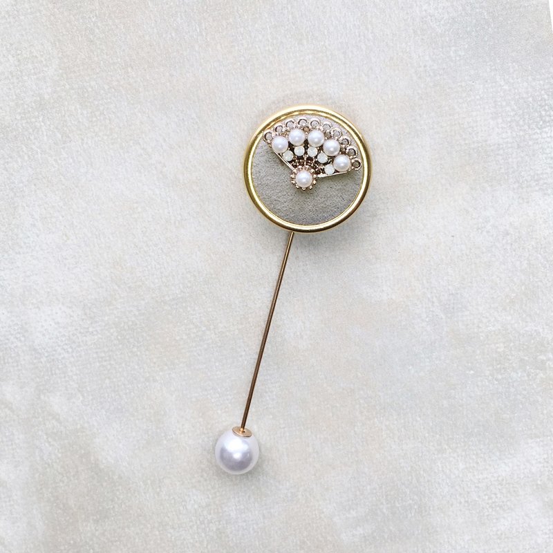 Vintage series | Pin/Brooch - Brooches - Other Metals Gold