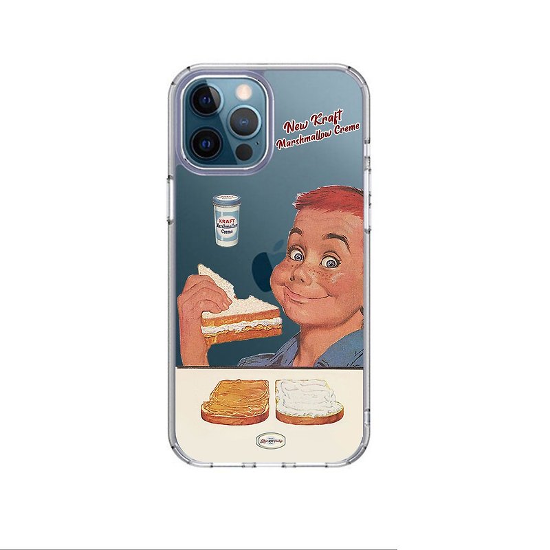 Sandwich brother American retro phone case - เคส/ซองมือถือ - พลาสติก หลากหลายสี
