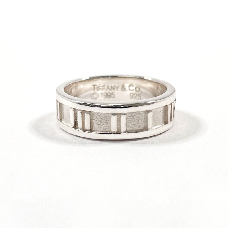 【日本直送 中古美品】10号 ティファニー TIFFANY&Co. リング・指輪 アトラス シルバー925 ヴィンテージ - 戒指 - 純銀 銀色