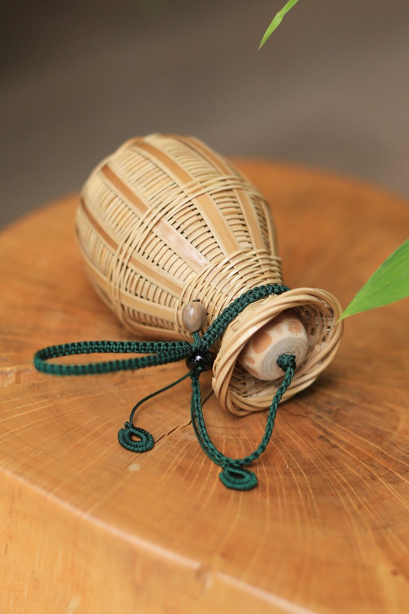 Bamboo weaving series | Mini bamboo basket, seasoning basket, pepper basket, flower pot | Traditional folk art, natural and environmentally friendly - เครื่องครัว - ไม้ไผ่ 