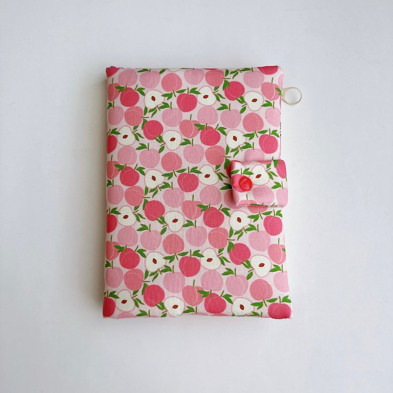 蜜桃寶寶手冊套、媽媽手冊套 - 奶粉袋/媽媽袋 - 棉．麻 粉紅色