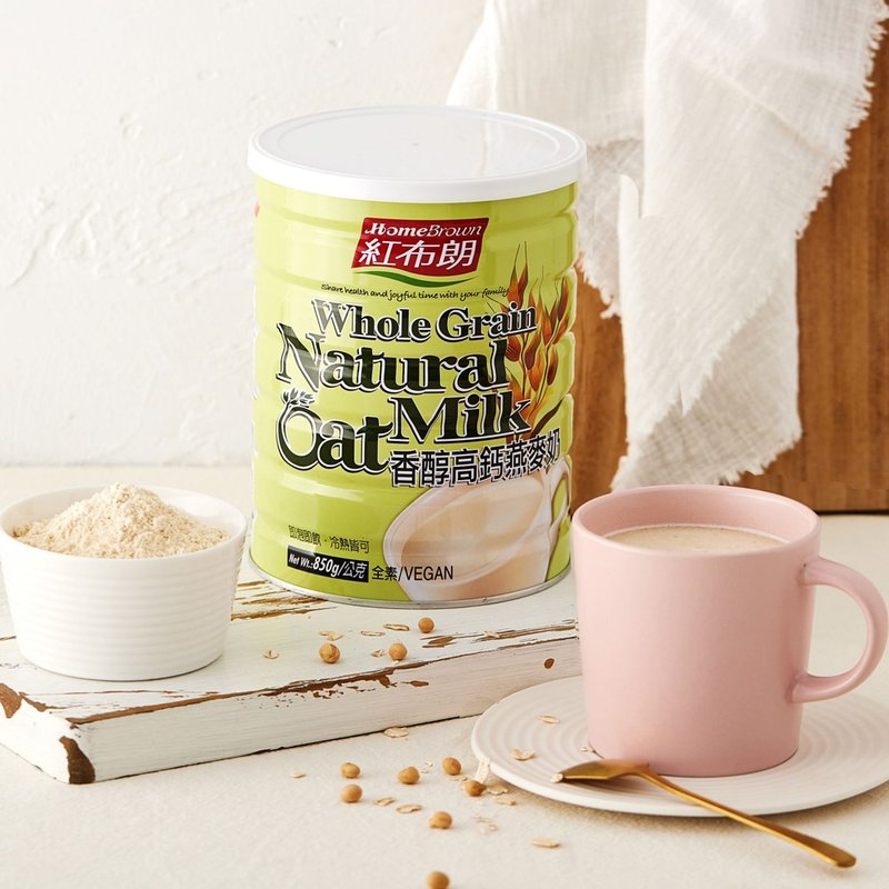 [Red Brown] Mellow High Calcium Oat Milk (850g/can) Brewing/Breakfast/Healthy - Oatmeal/Cereal - Other Metals 