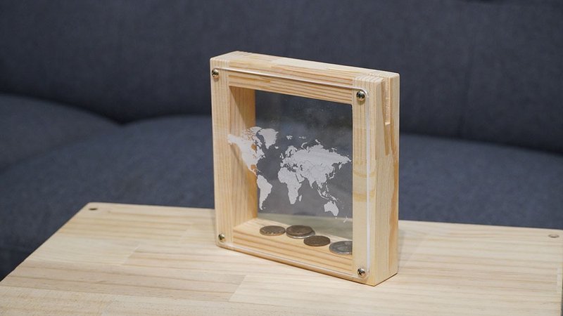 [Woodworking Experience] Travel Fund Money Bank Classes Started in Taiwan - Woodworking / Bamboo Craft  - Wood 