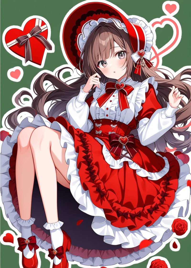 原創人物貼紙 No.521 - 貼紙 - 紙 