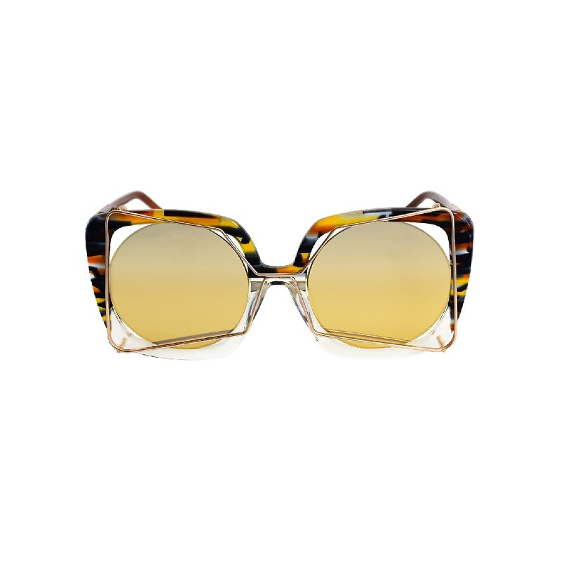 偏光太陽眼鏡 / 偏光墨鏡 | C.U.D - 太陽眼鏡/墨鏡 - 其他材質 黃色