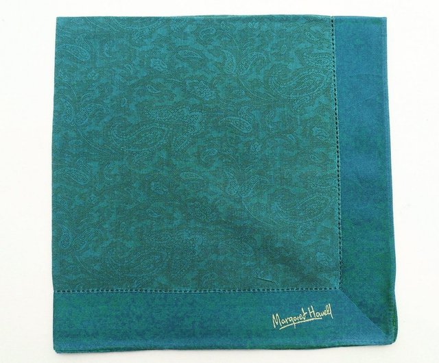 E.T. ハンカチ　ヴィンテージ Elegance SA Paris ヴィンテージ ハンカチ フローラル 23 x 23
