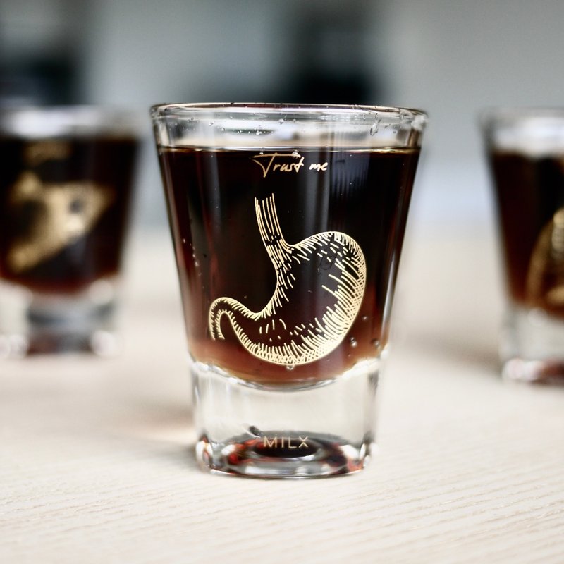 Give it a shot ! 胃烈酒杯 - 酒杯/酒器 - 玻璃 金色