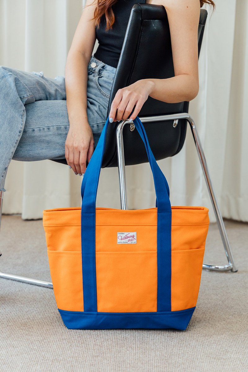 Jimmy Tote Bag : Orange - 公事包 - 其他材質 橘色