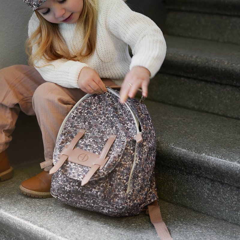 Elodie BACKPACK MINI Blue Garden ベビーリュック ブルーガーデン 3-8歳 - リュック・バックパック - その他の素材 ブルー