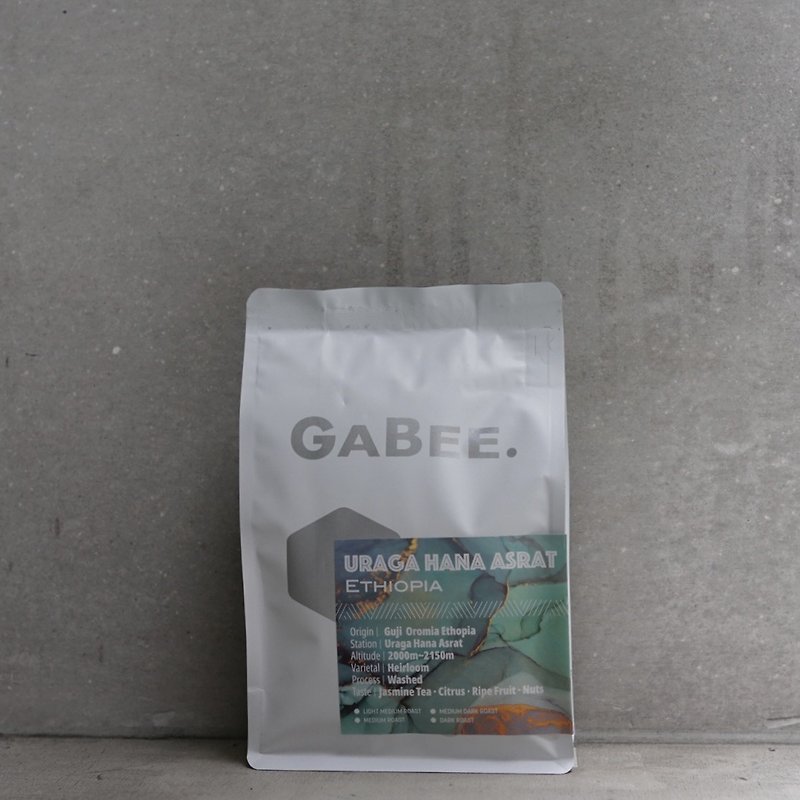 GABEE. 咖啡豆 Uraga hana Asrat 衣索比亞 谷吉 中淺焙 水洗處理 - 咖啡/咖啡豆 - 新鮮食材 白色